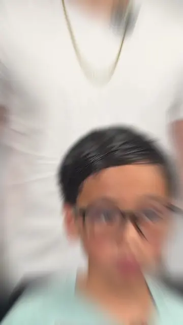 His mom found my page on TikTok and made an appointment for him, My client wante