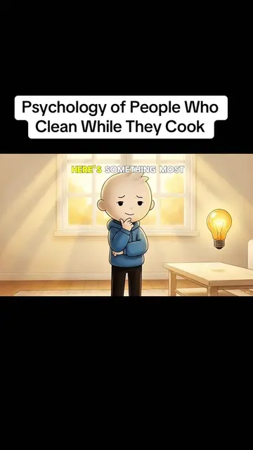 Psychology of People Who Clean While They Cook #psychology #psychologyfacts #lif