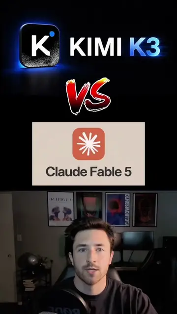 Kimi K3 vs Fable 5 on recreating the Geometry Dash game… #vibecoding #mobiledev 