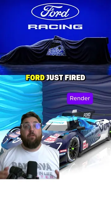 ford kept the v8 😤 ford just fired up the engine for its new le mans hypercar a