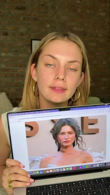 i wish zendaya had tiktok💔 #makeuptut #odyssey #zendaya #zendayamakeup #acnemak