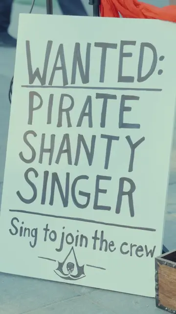 Sing us a shanty... maybe Randy Dandy-O, and you might just join our crew :pirat