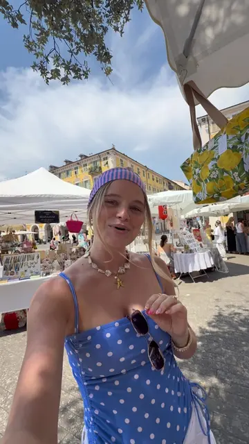 stumbled across the cutest little market 🧺☀️🫐 #nicefrance #france #eurosummer 