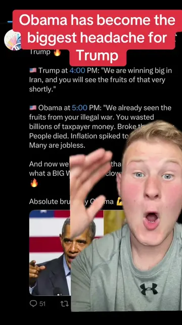 Obama is becoming a big headache for Trump😳 #trump #usa #oboma #fyp #news 