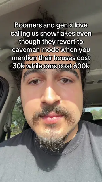 Yes I know gen x paid 100k for their houses. But even that discrepancy. 30k to 1