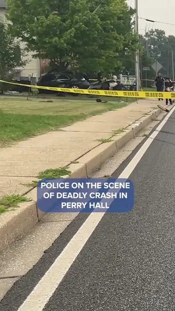 Baltimore County police are investigating a deadly crash in Perry Hall that left