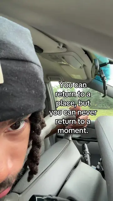 We don't miss the place-we miss who we were there. [accept the burden]