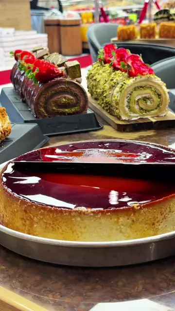 POV: You came for the flan… then the Swiss rolls in the back started calling you