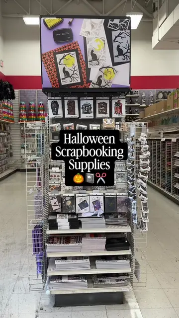Halloween Scrapbooking Supplies from @Michaels Stores ! 👻📓✂️ #scrapbookingsupp