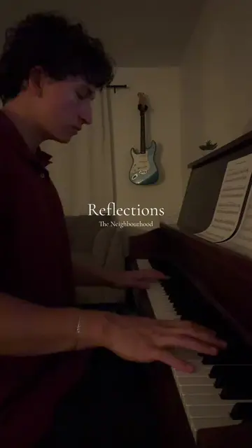Reflections. #theneighbourhood #piano