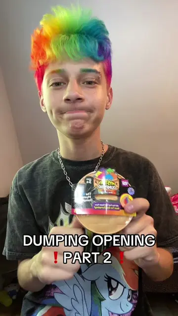 guys i promise im grateful jusr rainbow would look so tuff #squishy #squishydump