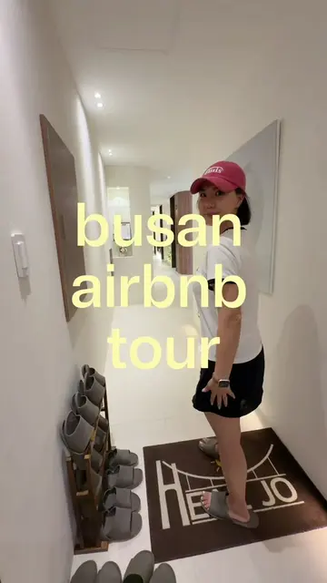 Welcome to our Busan airbnb!!!🤩 #busan #airbnb #koreatrip #housetour #fypシ 