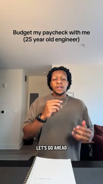 Budget my paycheck with me (25 year old engineer) #PersonalFinance #investing #e
