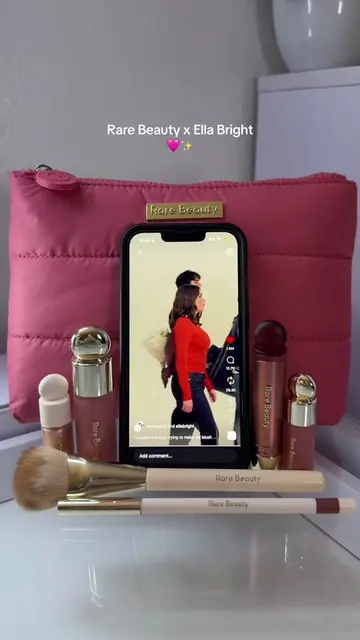 Rare Beauty x Ella Bright!! Love everything about this!! 💖🤭 @Rare Beauty @ella