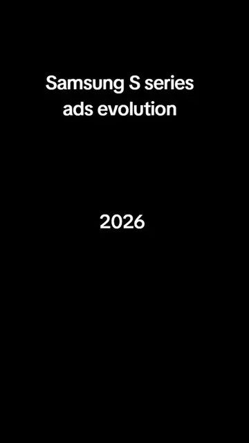 Samsung S series ads evolution #samsung #phone #hype #fyp 