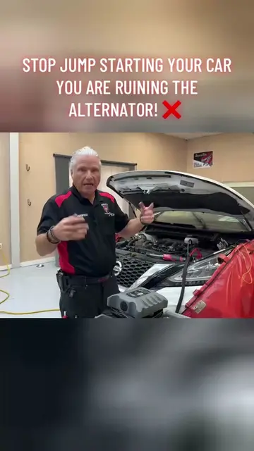 STOP JUMP STARTING YOUR CAR YOU ARE RUINING THE ALTERNATOR! ❌ #caradvice #mechan