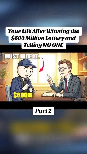 P.2 Your Life After Winning the $600 Million Lottery and Telling NO ONE #finance
