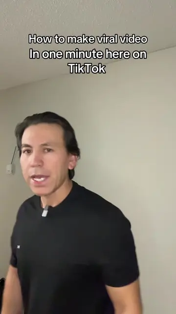 How to make a viral video in one minute here on TikTok ##TikTokTips##ContentCrea
