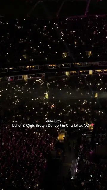 AYYYY-YO😝 . . . #usherandchrisbrown #charlottenc #chrisbrownconcert #viral #chr