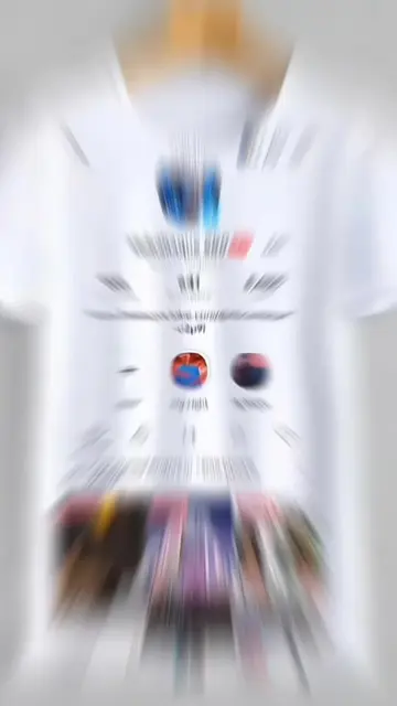 T-shirt profile picture template, tutorial on how to place a TikTok profile phot