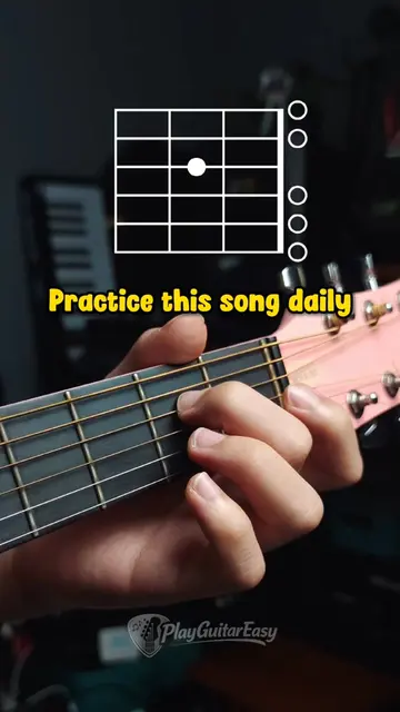 Practice this iconic beginners intro🎸 Save this✅ #guitarbeginner #easyguitar #l