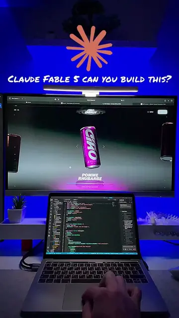 How I built websites with Claude Fable 5 👇  Comment GUIDE and I'll DM you the f