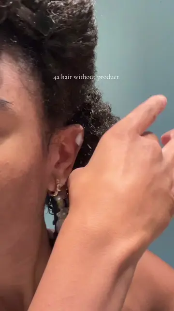 low porosity hair LOVES moisture #hair #4ahair #coils #curls #hairjourney 