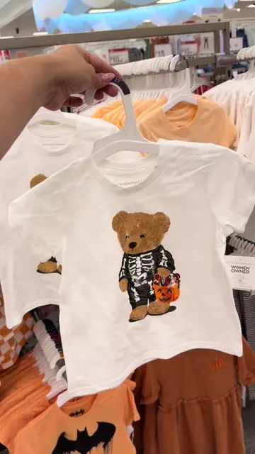 Halloween teddy bears are back at Target ✨🧸🕸️🎃 Toddler clothes is so cute! No