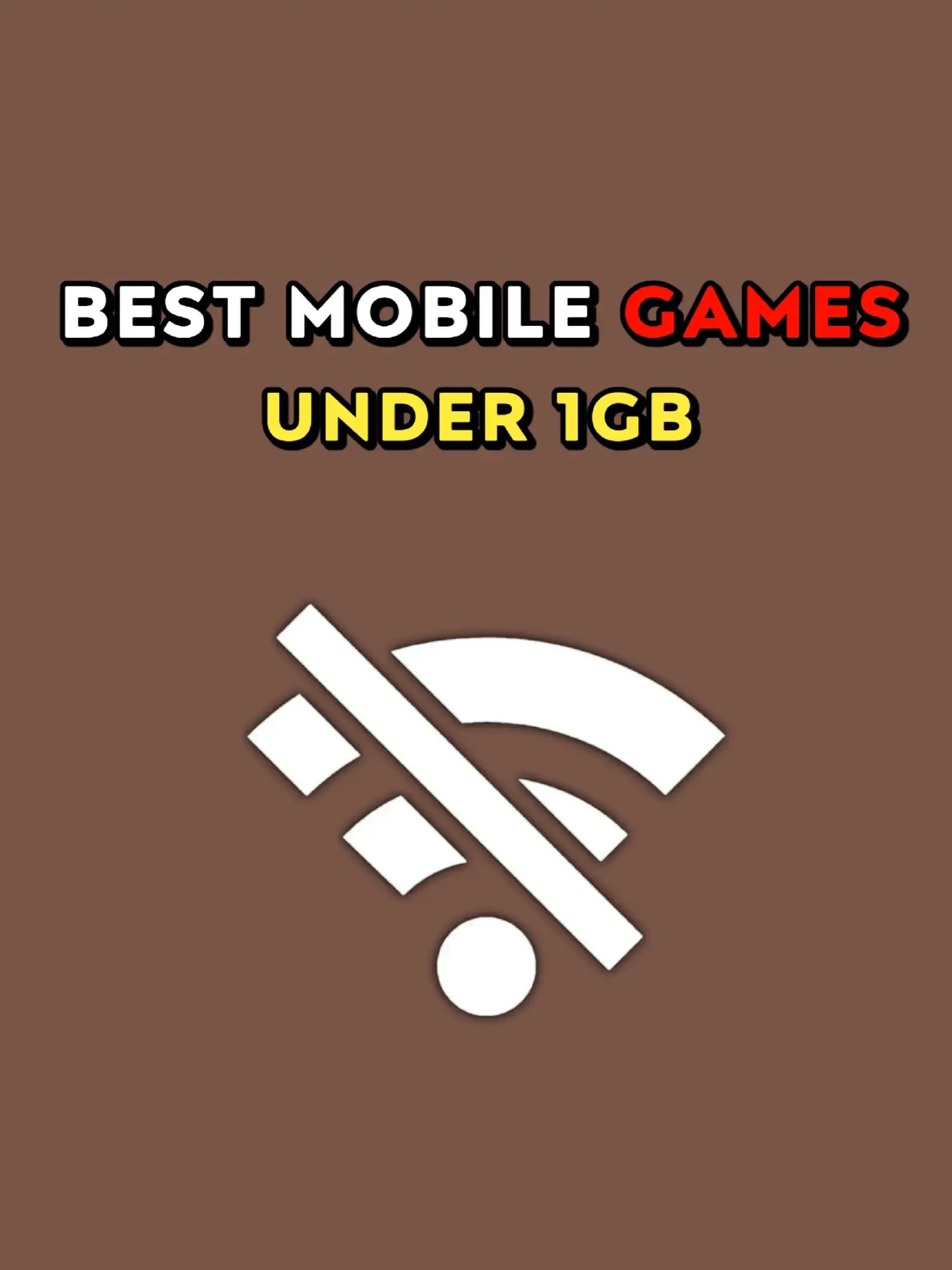 Best Offline Games Under 1GB