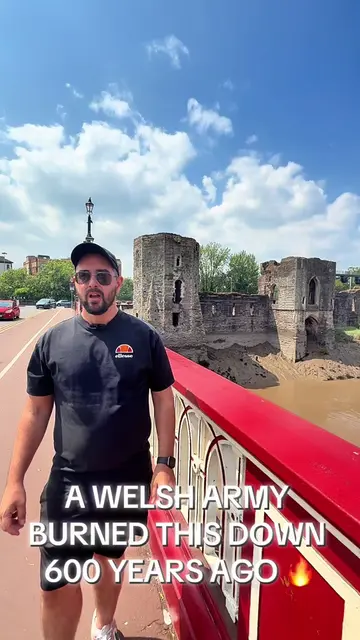 A 700-YEAR-OLD MEDIEVAL FORTRESS HIDDEN IN PLAIN SIGHT IN NEWPORT 🏴󠁧󠁢󠁷󠁬󠁳󠁿