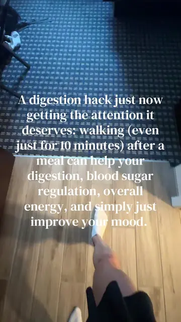 Put those sneaks on. Your digestion thanks you #holisticnutrition #guthealth #di