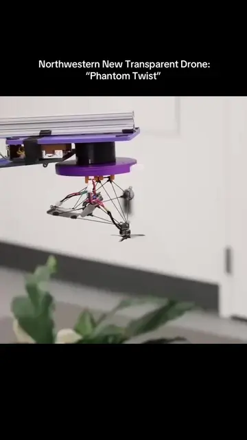 Northwestern University just built the "Phantom Twist,"  A new drone spins up to