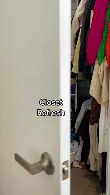 ASMR Closet Organization 👚🎀💎 #asmr #organization #closet #closetorganization 