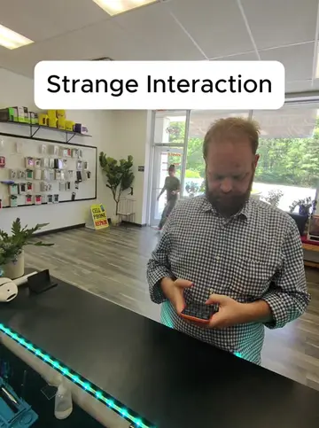 🚨STRANGE INTERACTION‼️ Are you having a tech problem? We accept mail ins! We ha