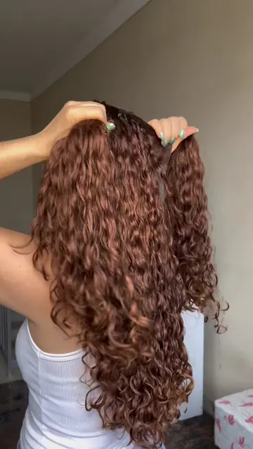 Easy hairstyle for curly & straight hair 🌹😍 #clawclip #hairtutorial #hair #cut