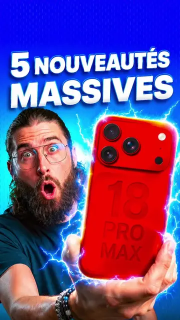 J’AI REÇU L’iPHONE 18 PRO MAX EN 4 COULEURS 😱 1ère prise en main des dummy 📱 #