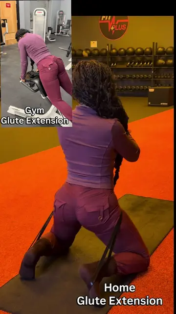 Gym or home… your glutes don’t know the difference. 🍑🔥 You can do the exact sa