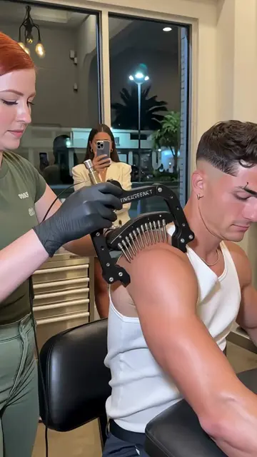 automatic haircut  machine in future amazing transmission#technology  #haircuttr