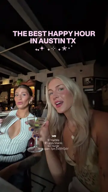 guys this is the only happy hour that actually checks all of the boxes of • it’s
