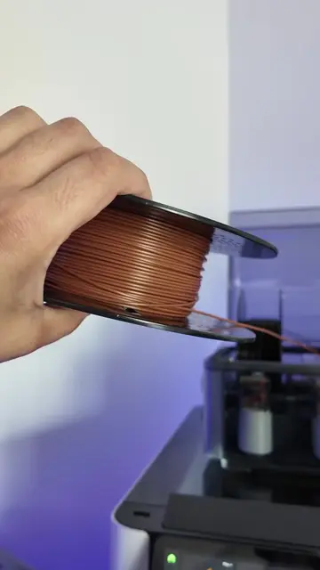 Easy Way to Untangle your Filament Spool #3dprinting