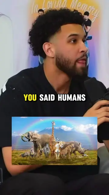 Are humans animals #yskpodcast #youshouldknowpodcast #funny_video #animals 