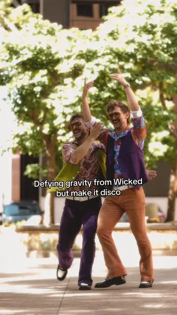 Wicked defying gravity But make it disco 🪩🕺🕺dc:us