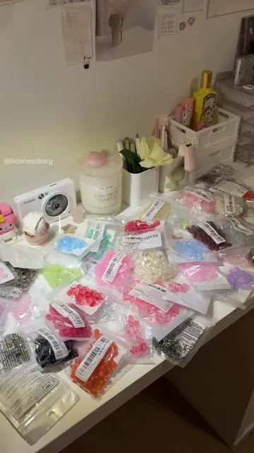 I love the sound of new beads 😋 #fyp #beadhaul #asmr #beadedjewelry #SmallBusin