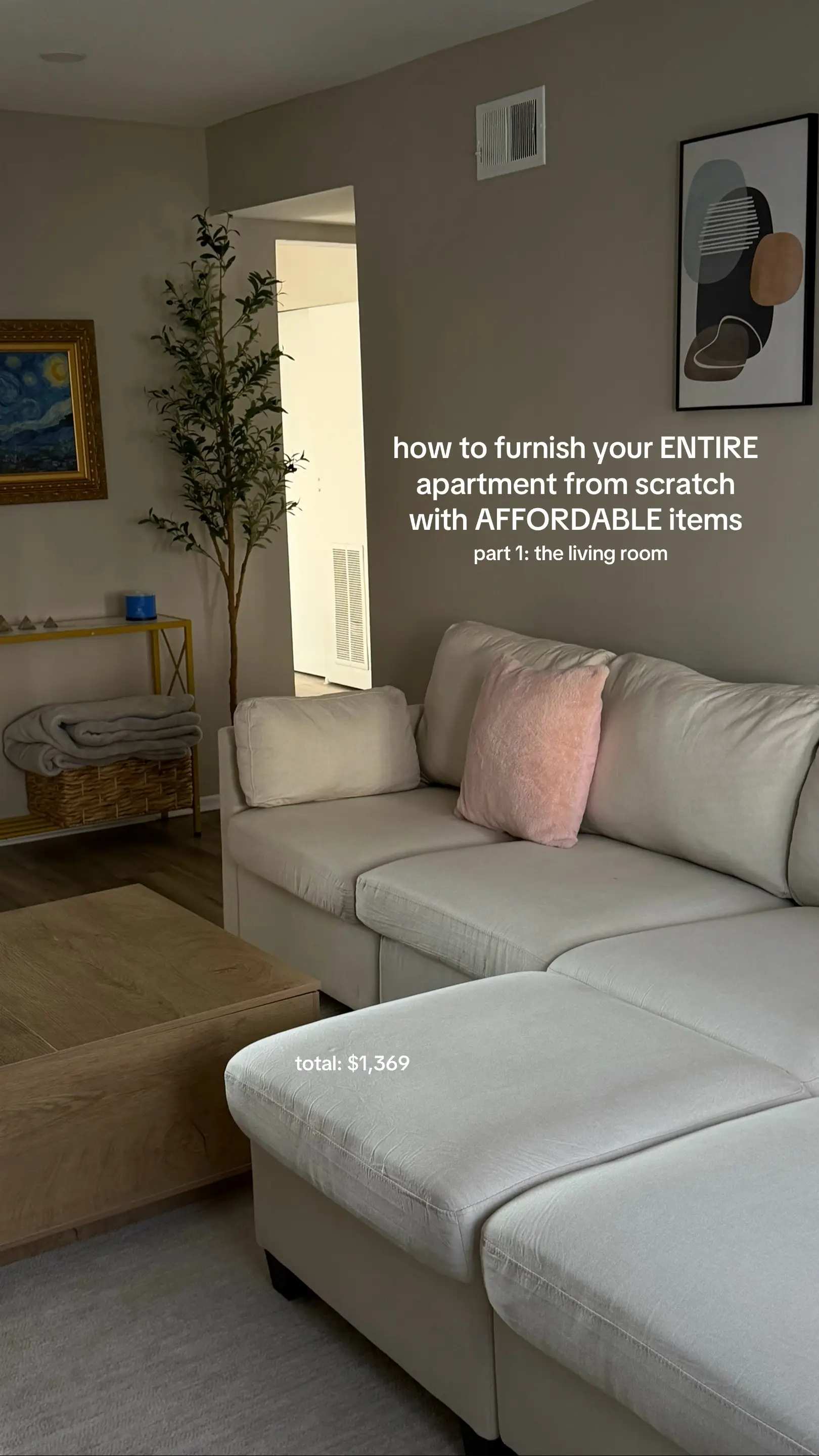 part 1: the living room | follow + check out my page for the other parts - all i