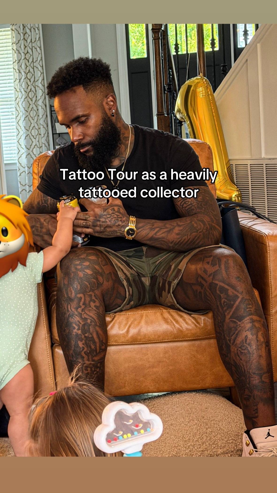 I have 90% of my body tattooed in the process of getting everything fully covere