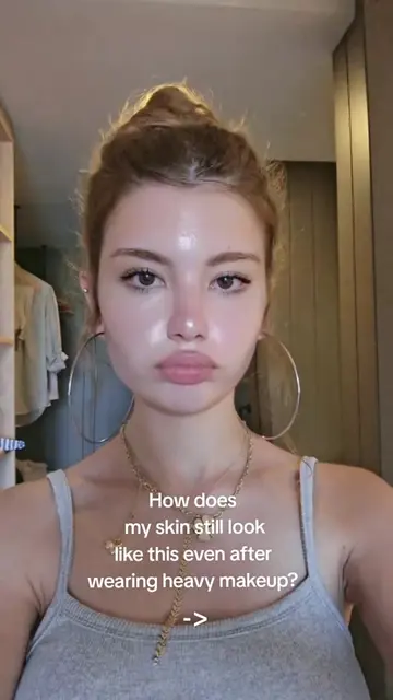 works for me but it's not a recommendation🤍#skincaretips #glassskin #skintok #m