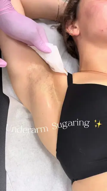Do a underarm sugar with me while I talk about some facts. #orlandosugarist #orl