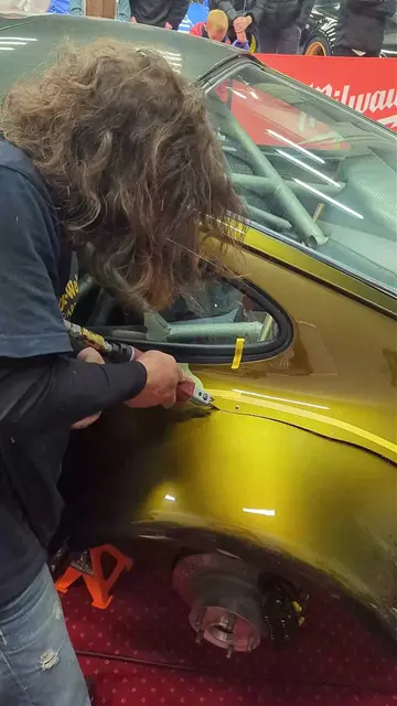I paid a fortune to watch a man cut my Porsche to pieces part 1 #rwb #porche #ca