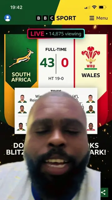 Who is going to beat us 😂???? #sarugby #savswales #springboks #rassie #bokke 