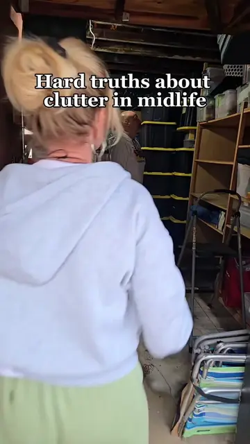 One thing I see all the time… midlife women don’t realize how much their clutter